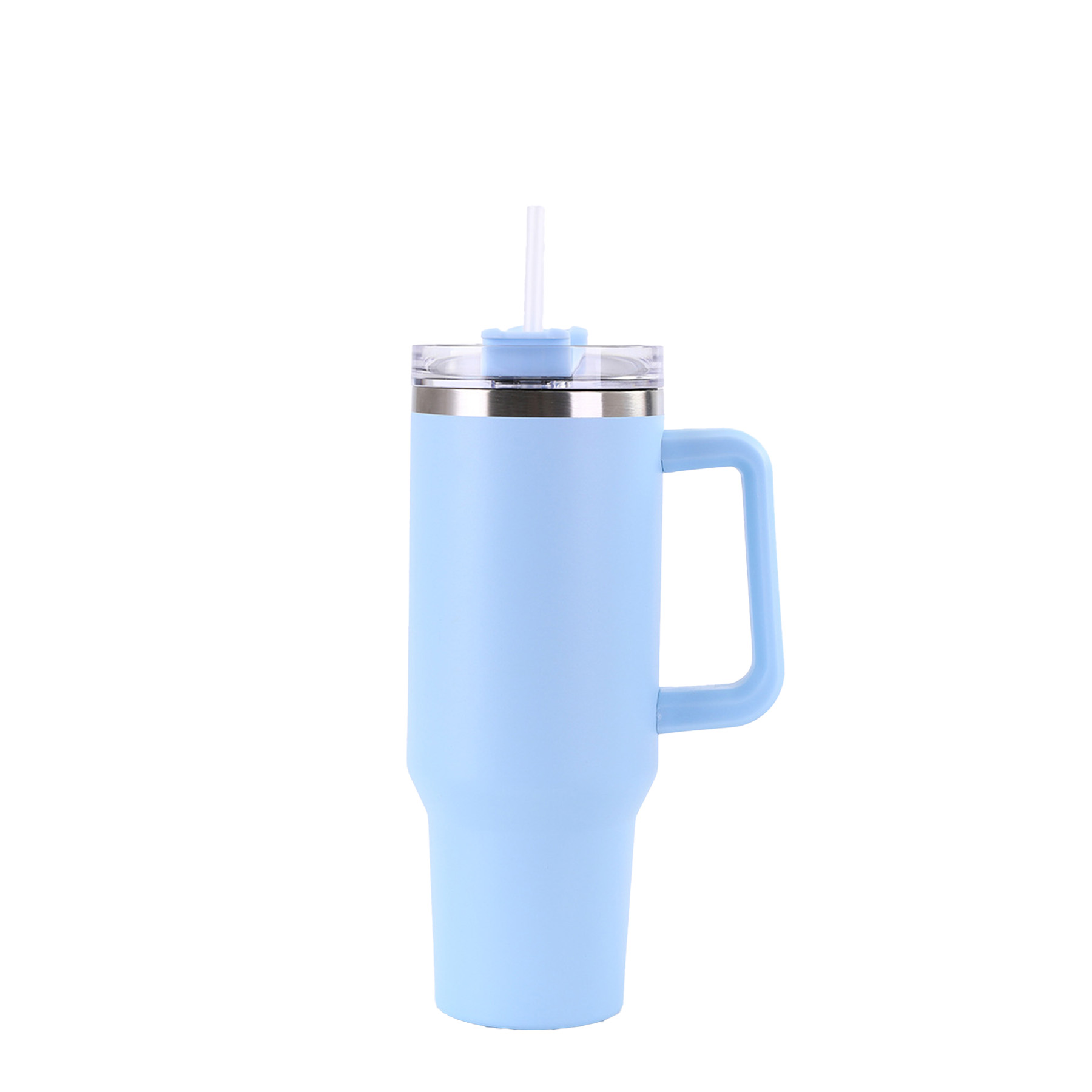 40oz Insulated Cup with Straw 1
