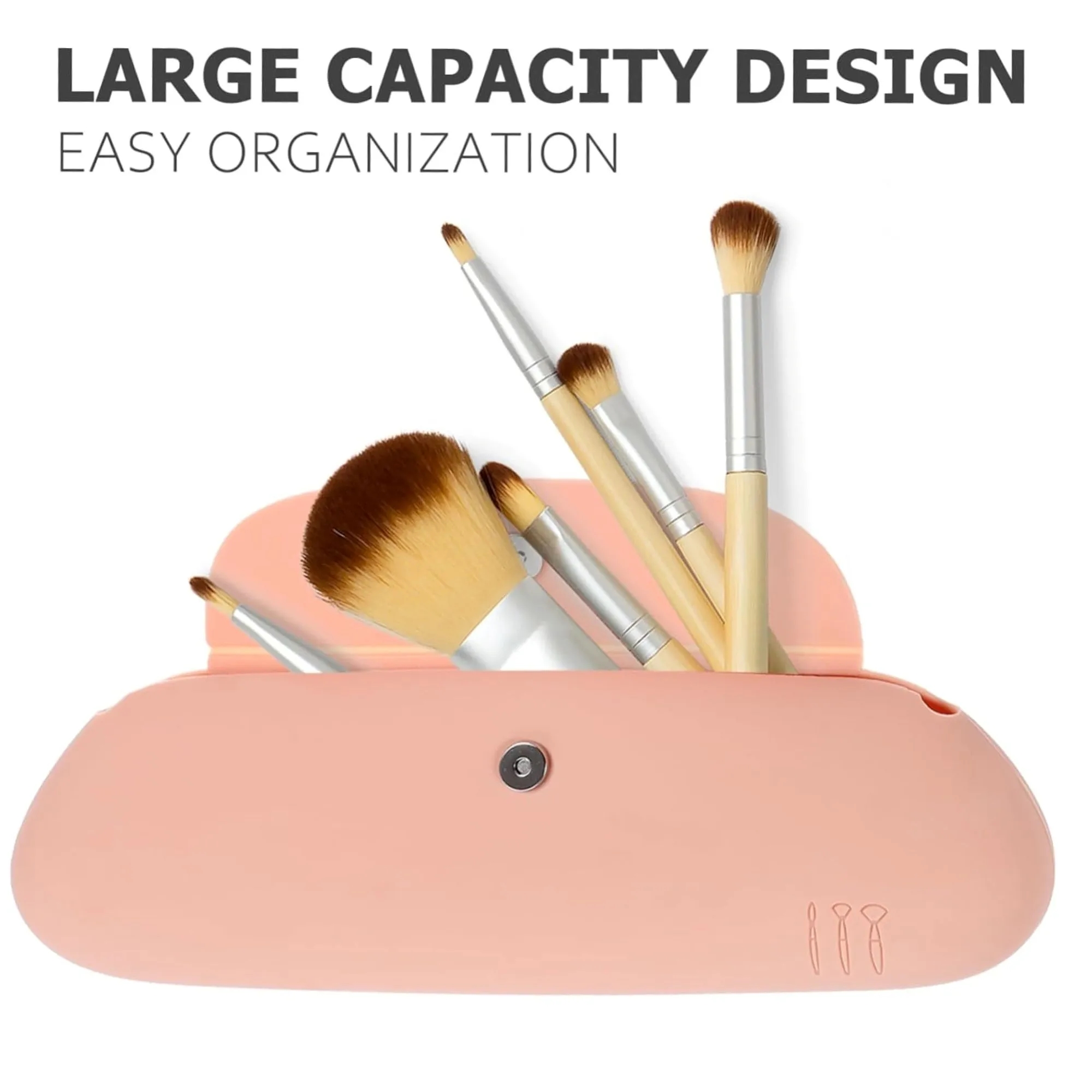 Silicone Makeup Brush Multi Functional Storage Bag 2