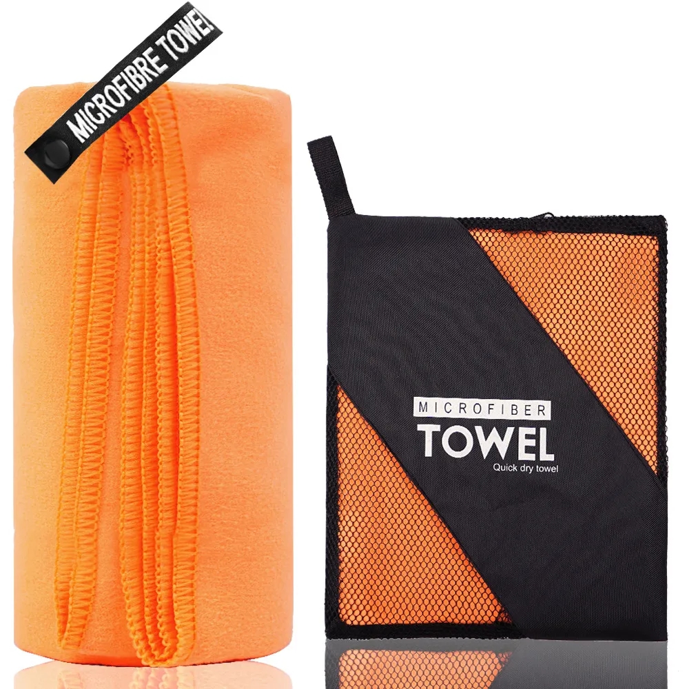 Portable Quick Drying Towel with Mesh Bag 12