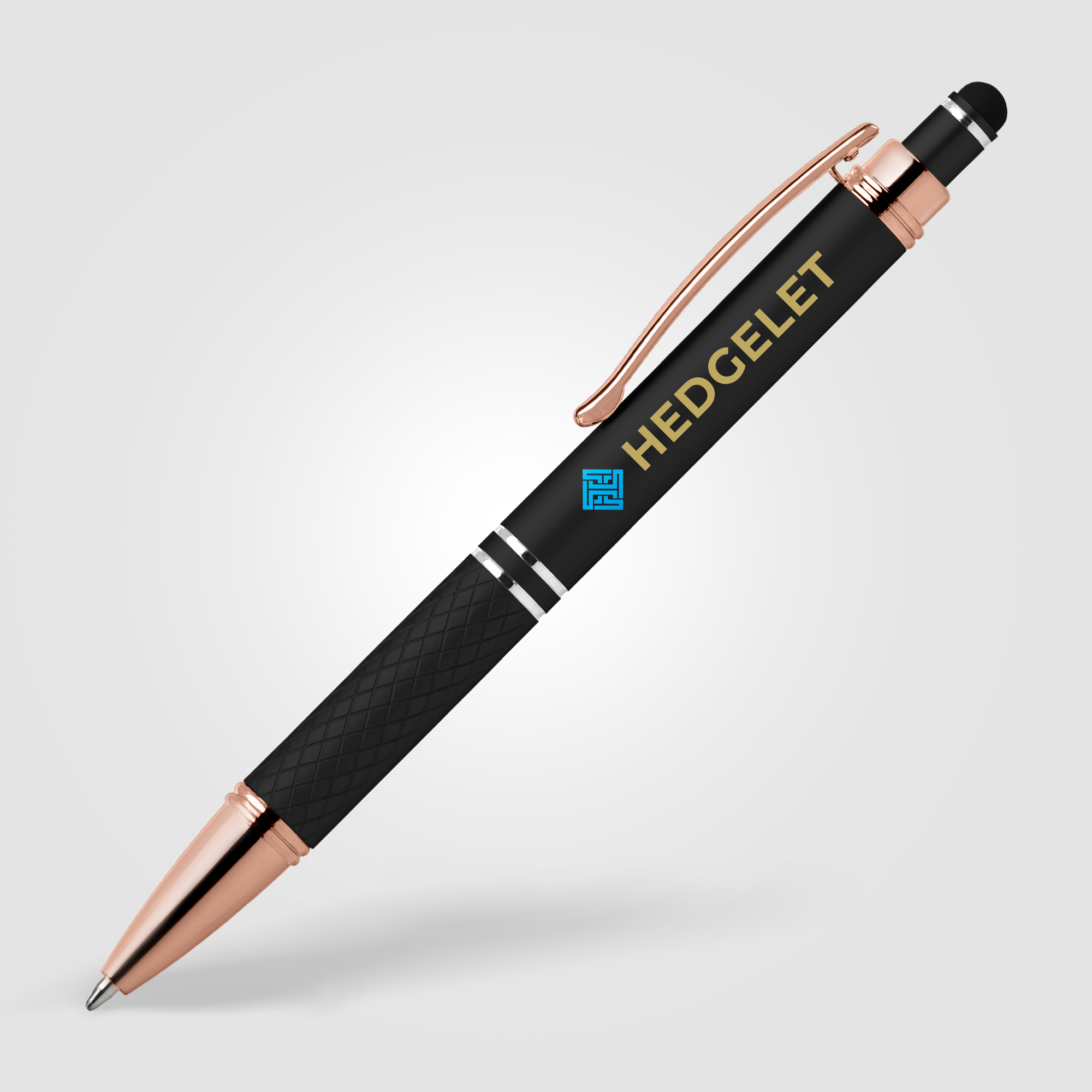 Phoenix Softy Rose Gold Classic Pen w/ Stylus 12