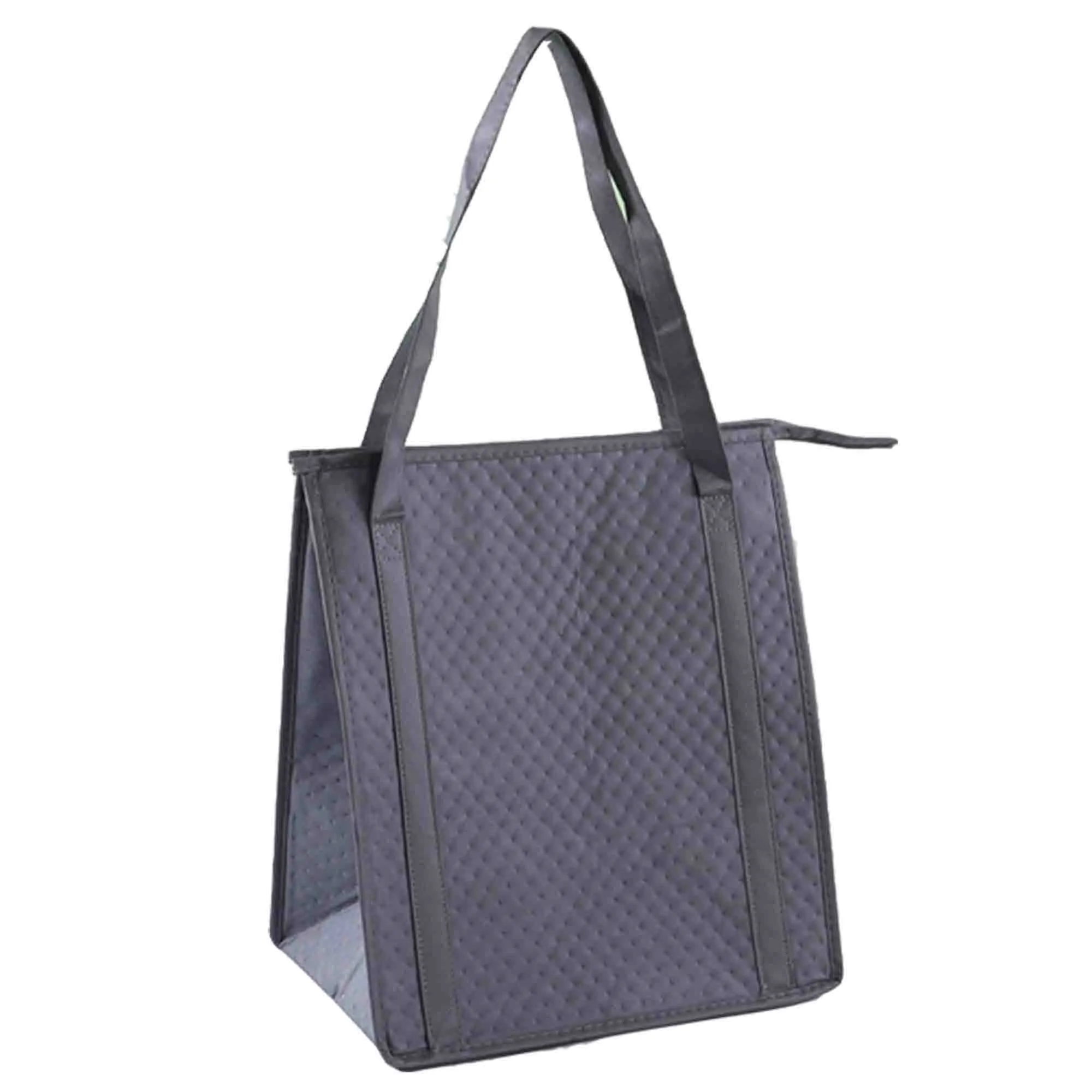 Heavy Duty Insulated Shopping Bag Zipper Lunch Tote 4