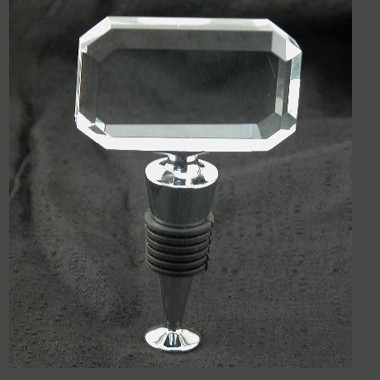 Clear Horizontal Acrylic Wine Bottle Stopper 2
