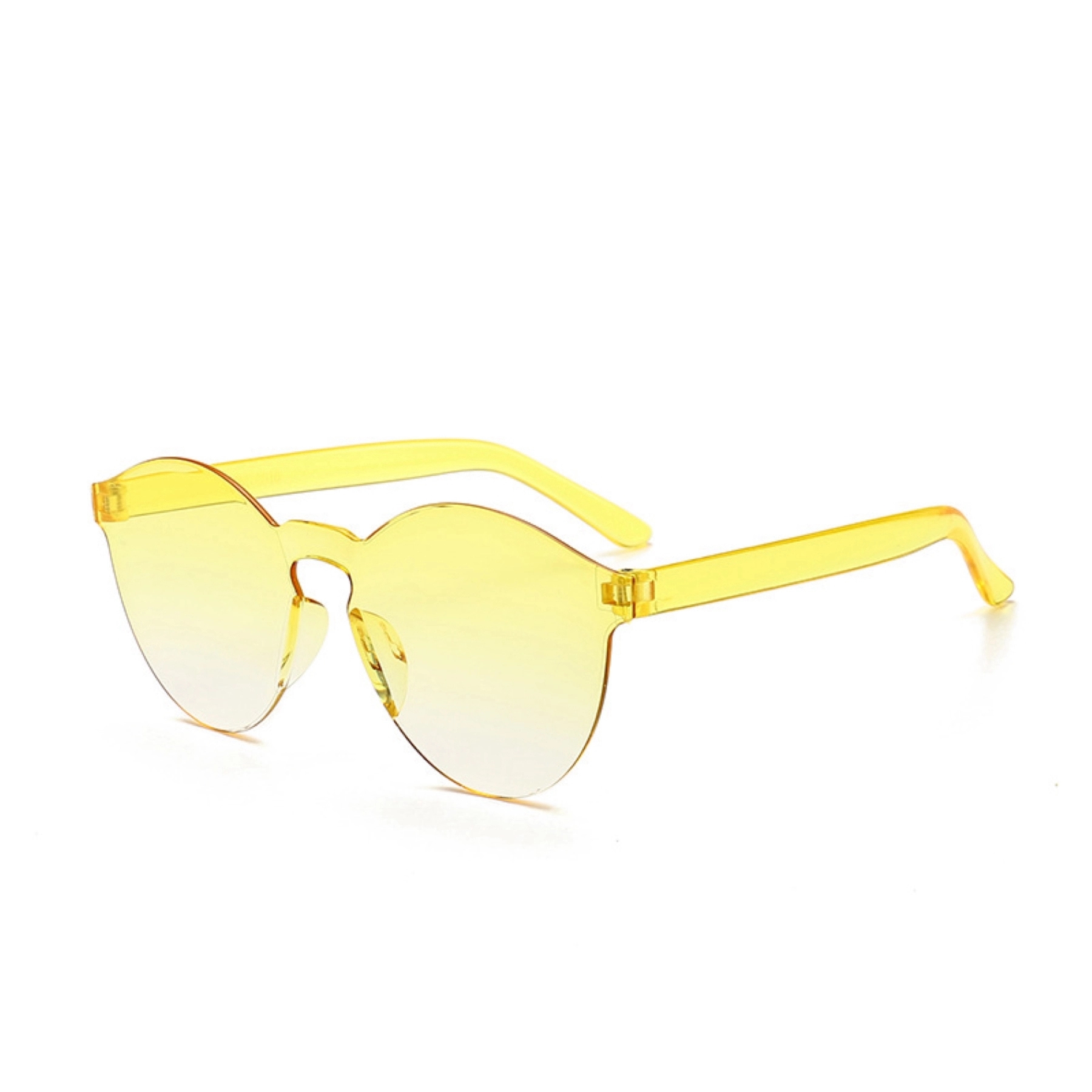Transparent Marine Frameless Sunglasses 20