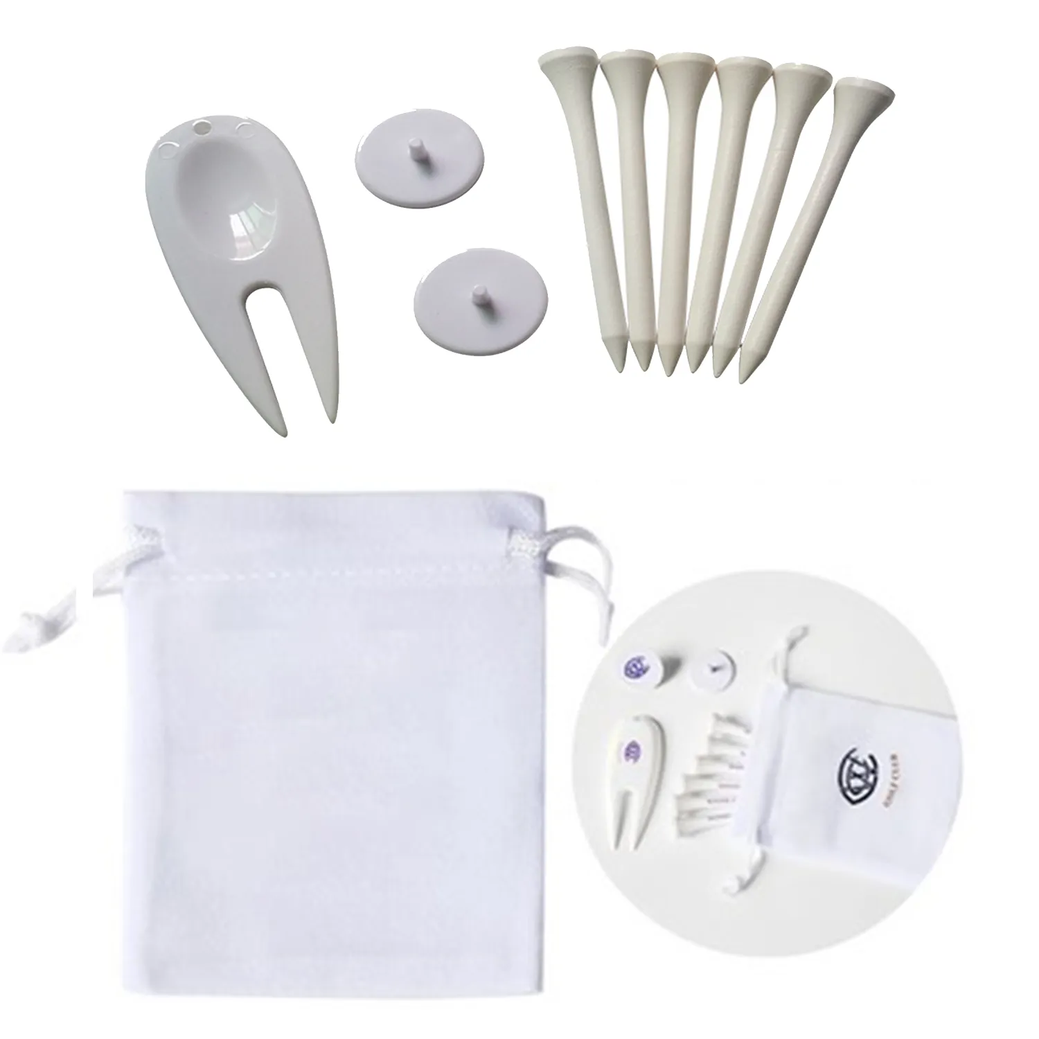 Golf Tees Set 2