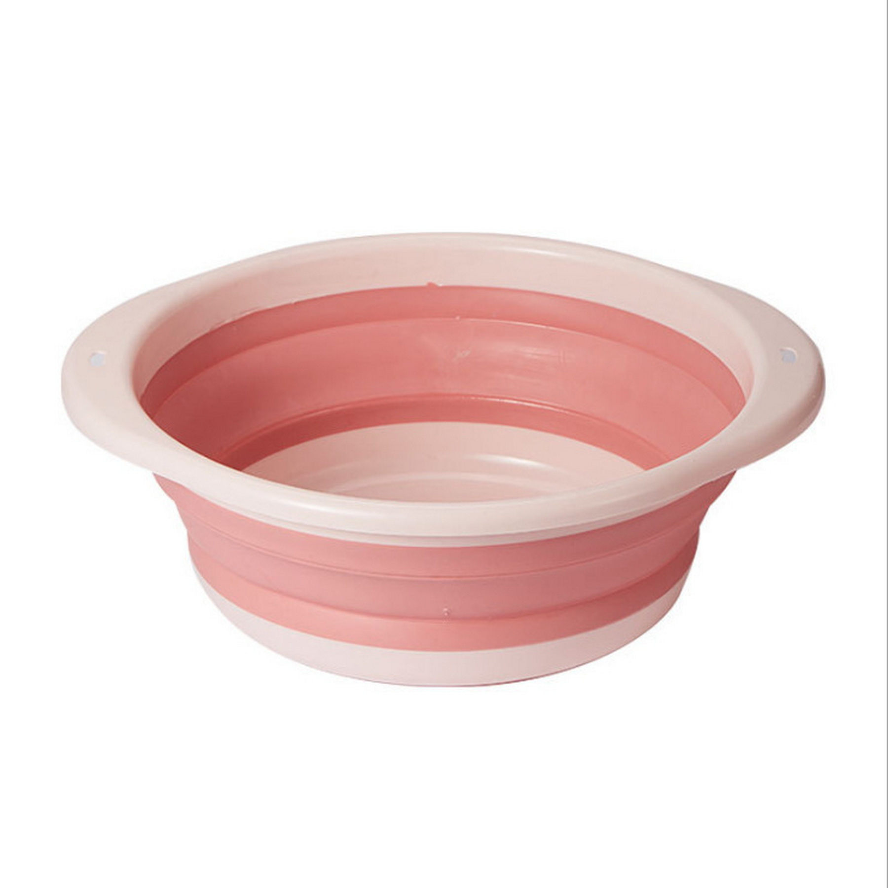 Round Plastic Kitchen Foldable Washing Basin 3