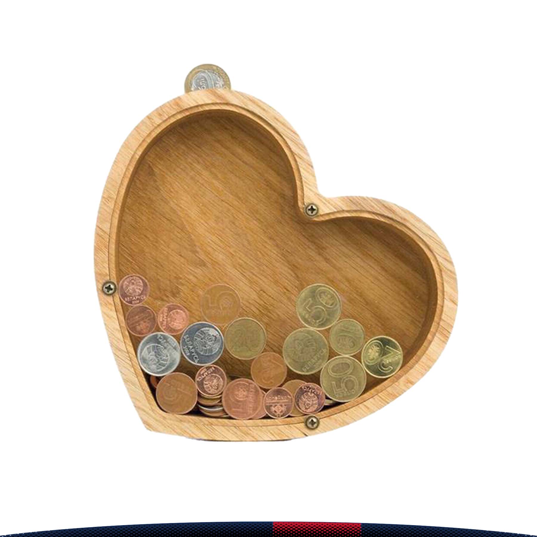 Mavrt Wooden Piggy Bank 8