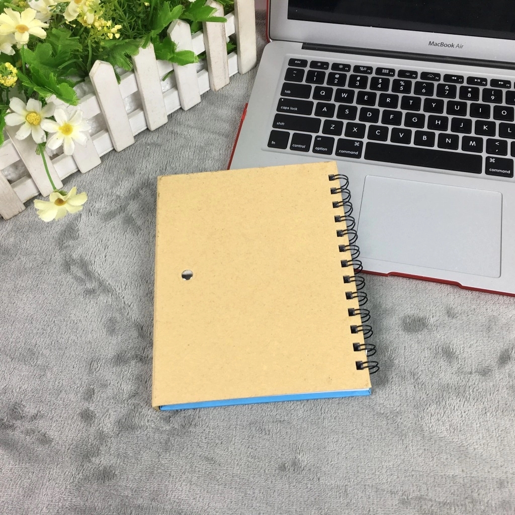 Eco-Recycled Journal w/Sticky Notes & Flags 4