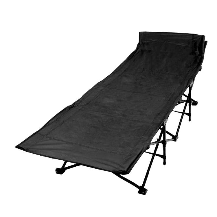 Collapsible Folding Cot - Black 2