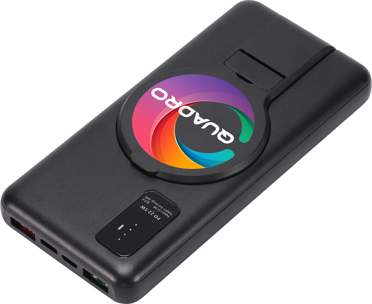 Wireless Power Bank with Stand - 8,000 mAh 24