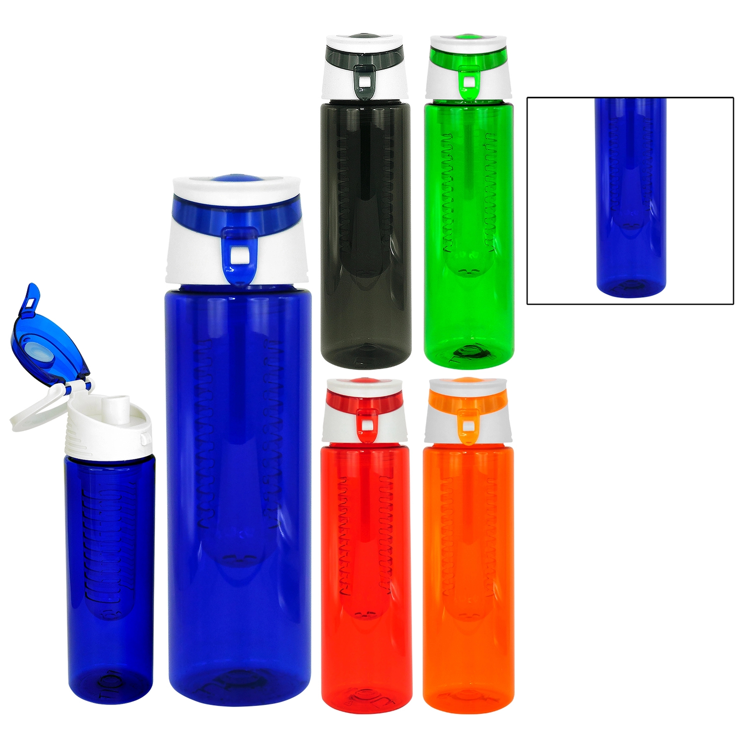Trendy 24 oz. Colorful Bottle With Infuser 4