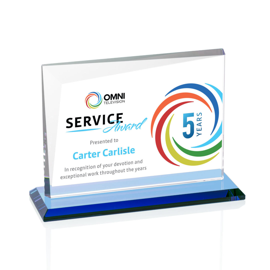 Mirela VividPrint™ Award - Sky Blue 2