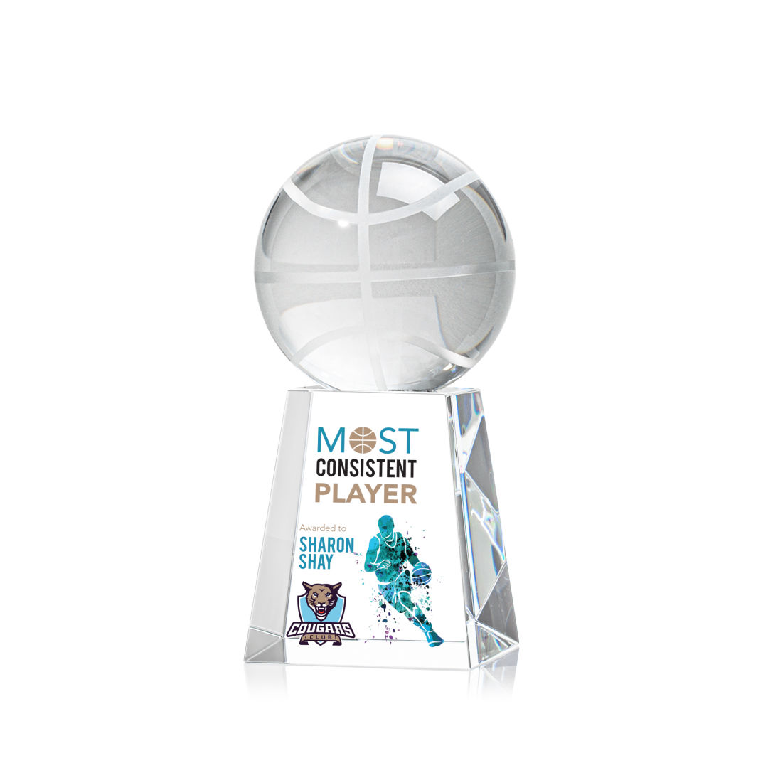 Basketball VividPrint™ Award on Celestina 12