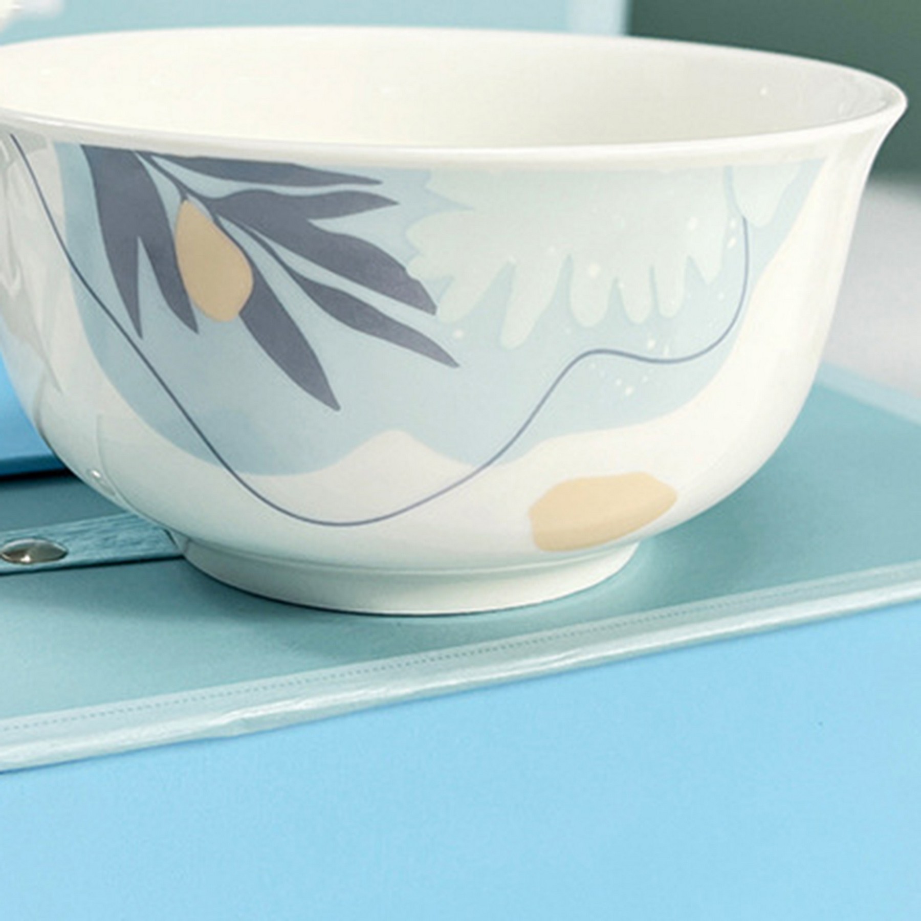 Ceramic Bowl And Spoon Gift Set 3