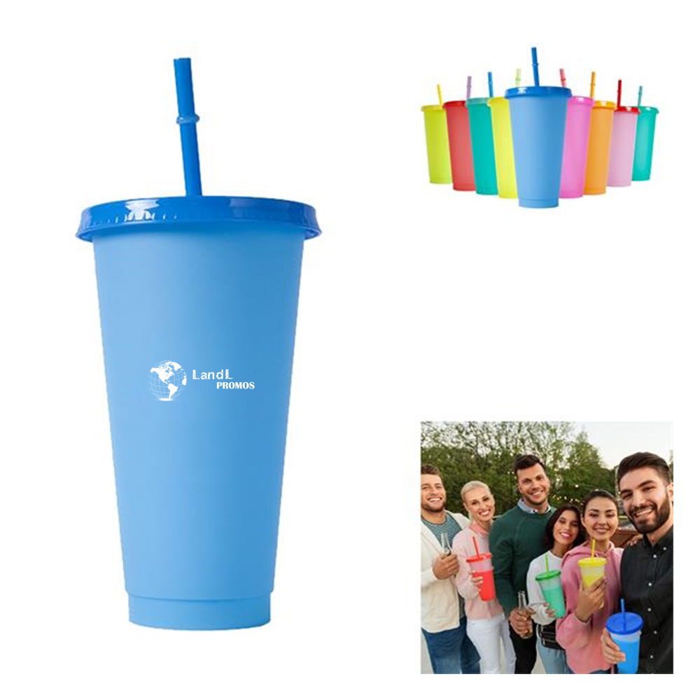 Reusable Smoothie Color changing Cups for Kids 2