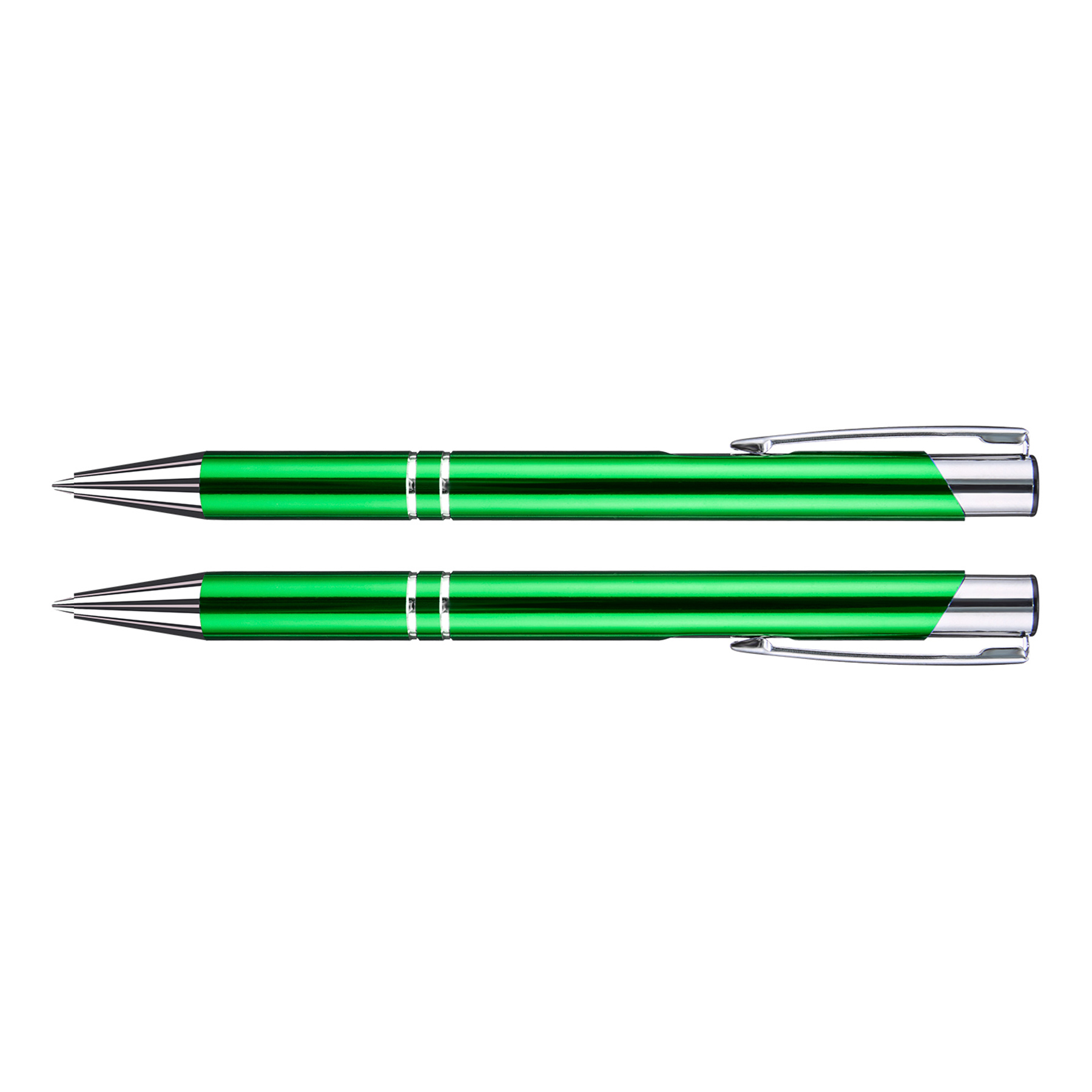 Sleek Metal Finish Aluminum Ballpoint Pens 11