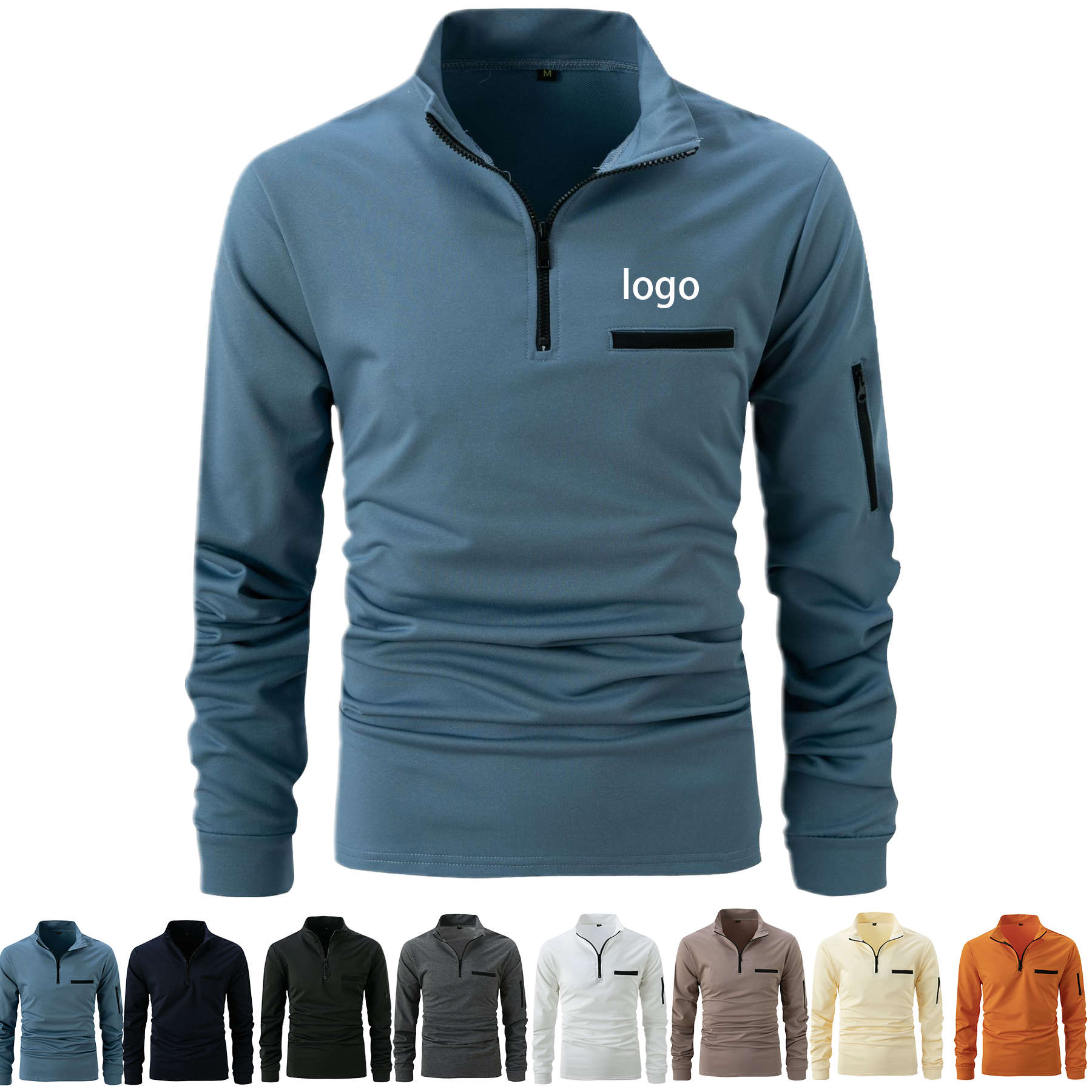 Long Sleeve Polo Shirt 11