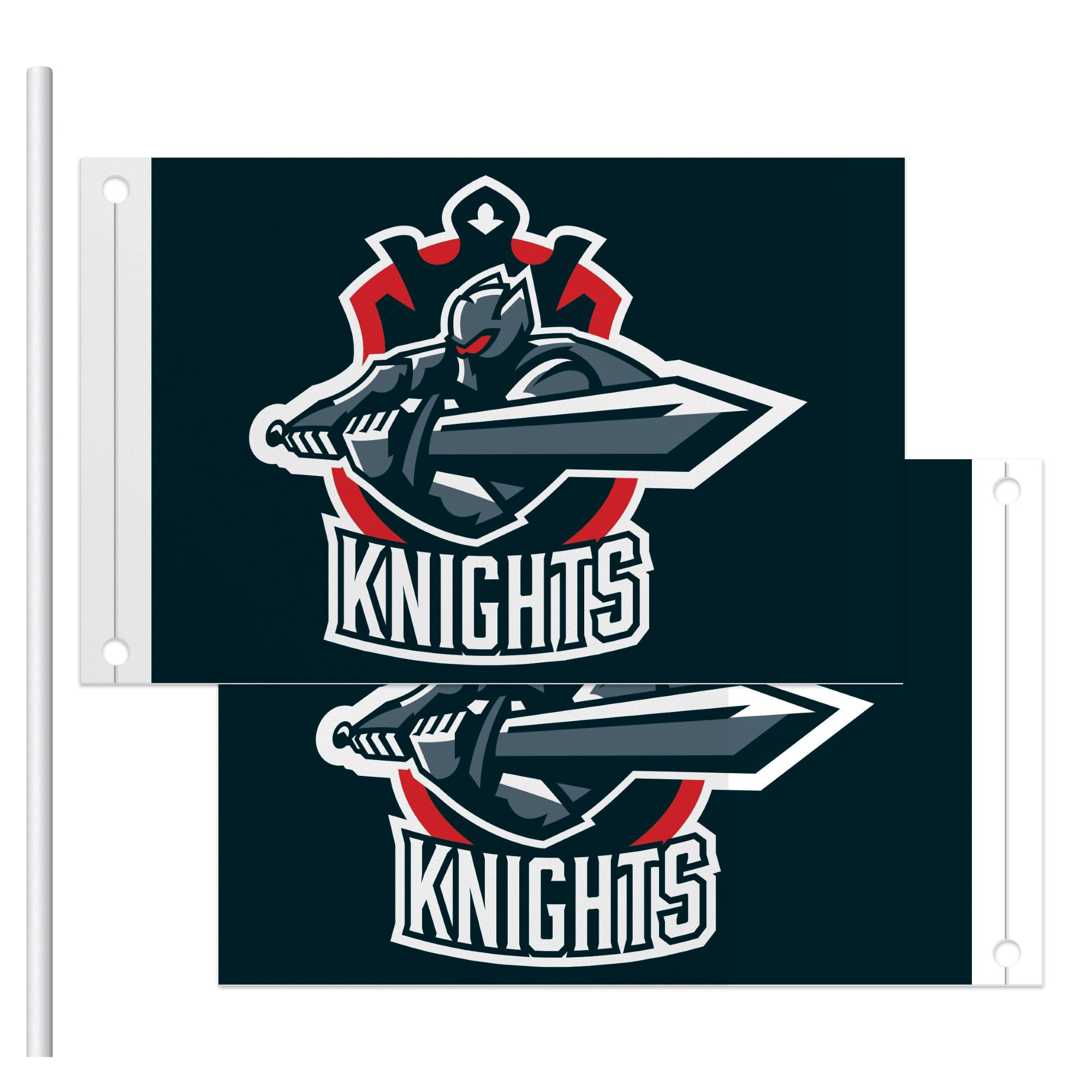 Flexible PVC Flags Full Colour Double-Sided Imprint