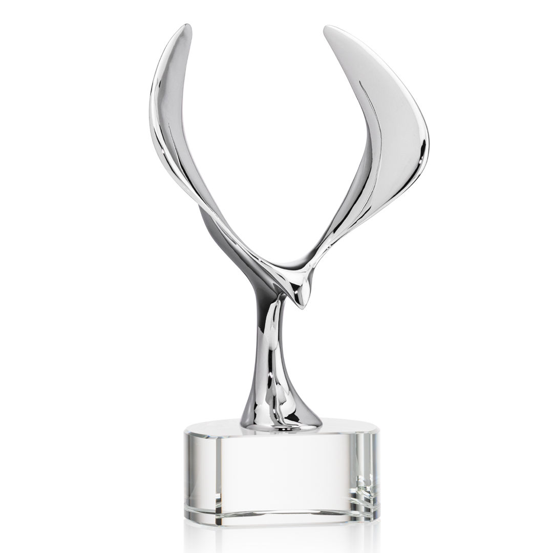Maverick Eagle VividPrint™ Award on Paragon Base - Clear 6