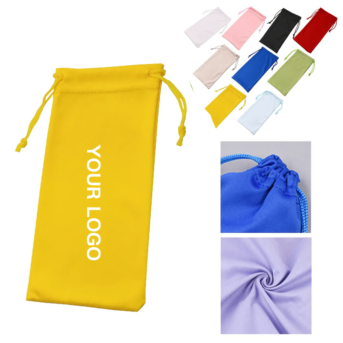 Microfiber Glasses Pouch For Scratch Free Storage 2