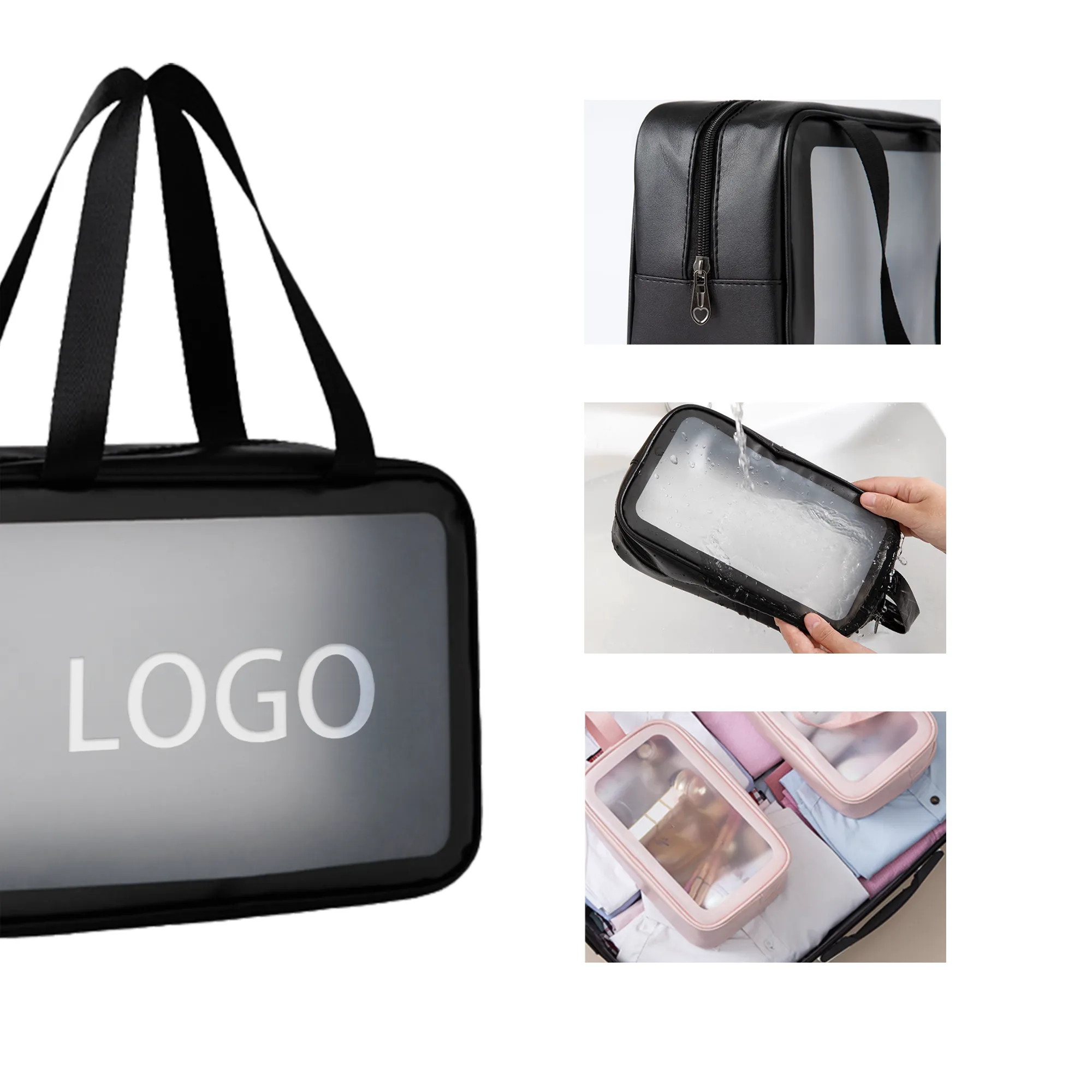 MOQ 50 PCS Travel Wash bag 3