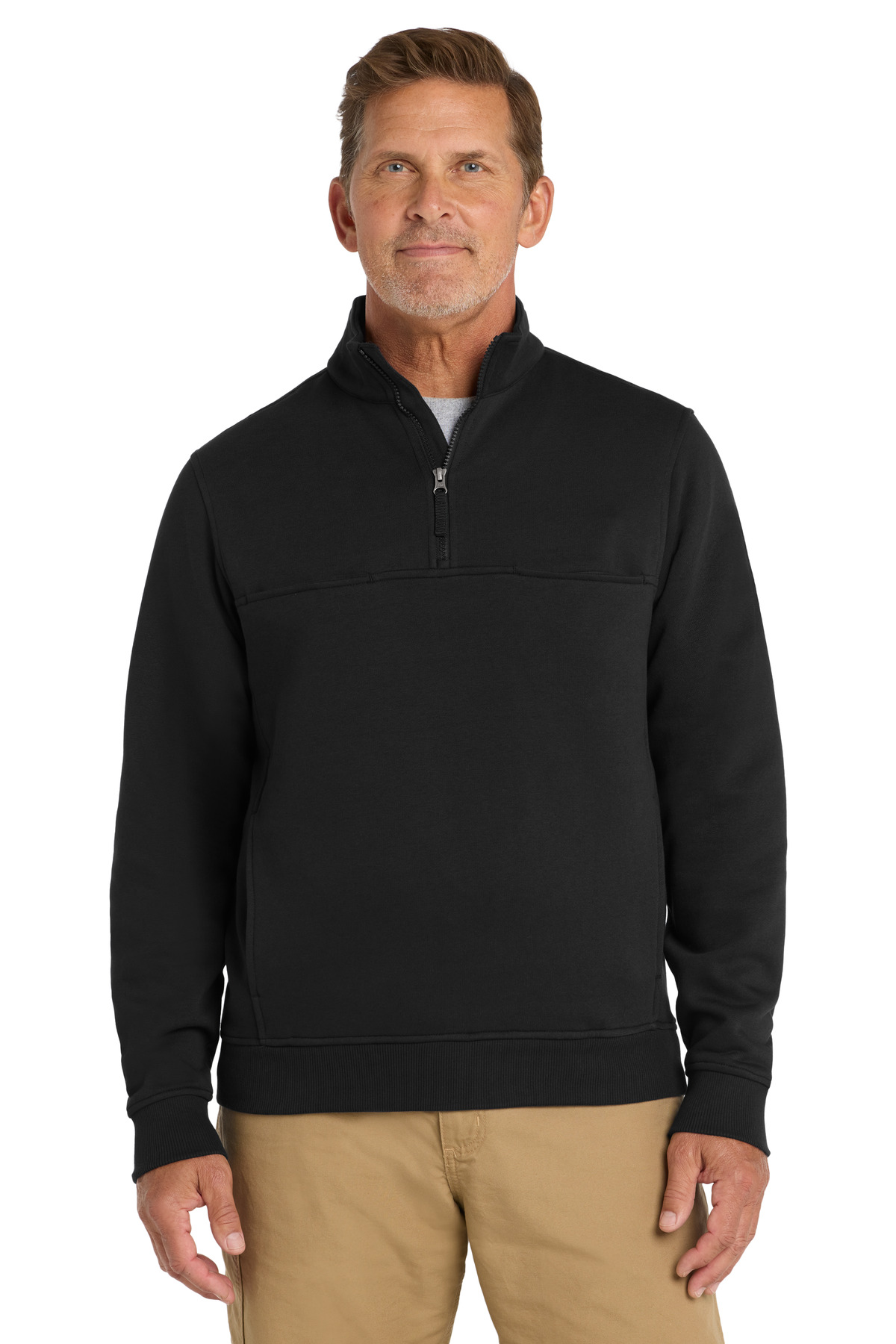 CornerStone 1/2-Zip Job Shirt. CS626 7