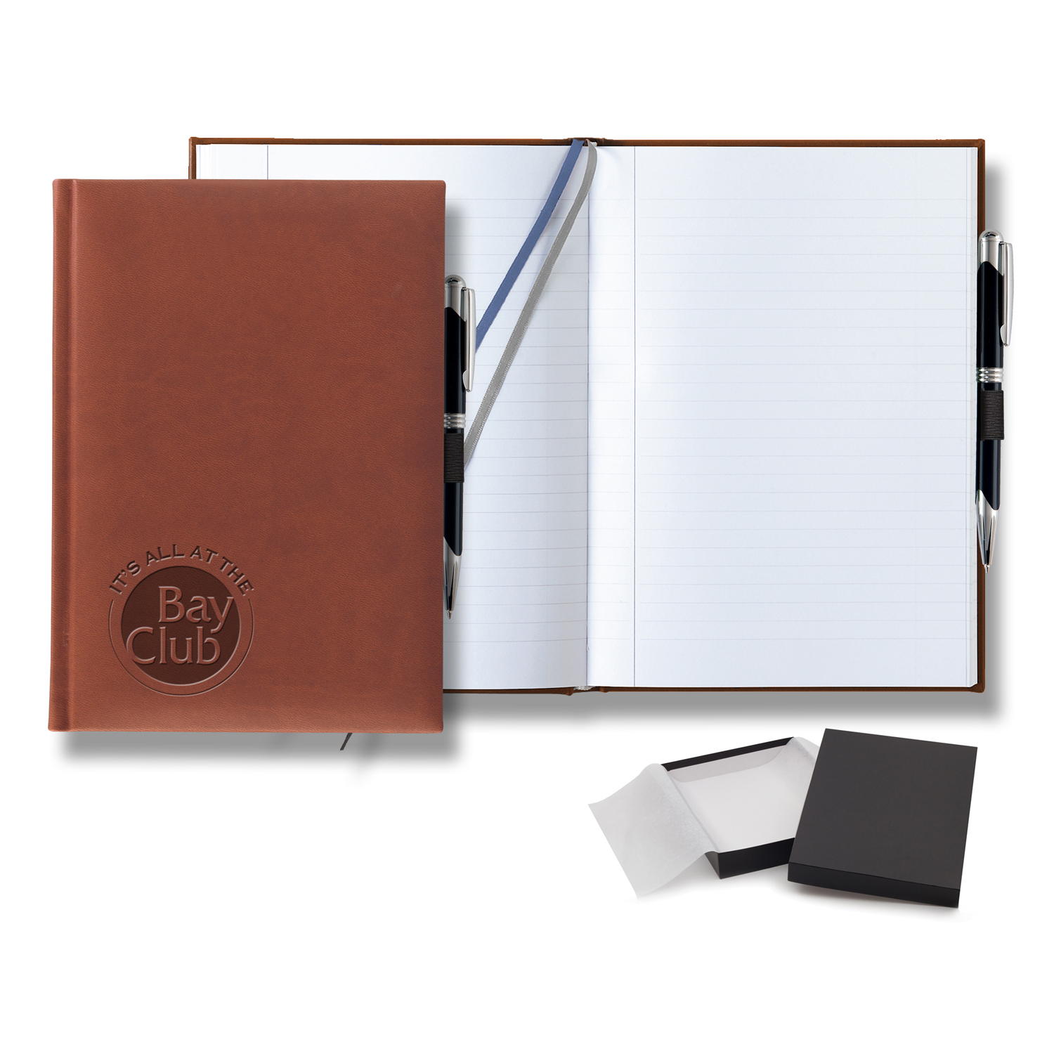 Castelli Tucson Grande Lined White Page Journal Gift Set 18