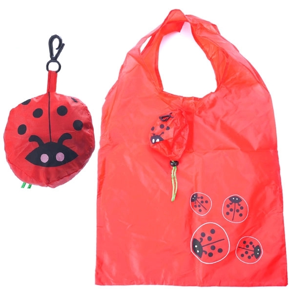Lady Bug shaped Foldable Shopping Bag 3