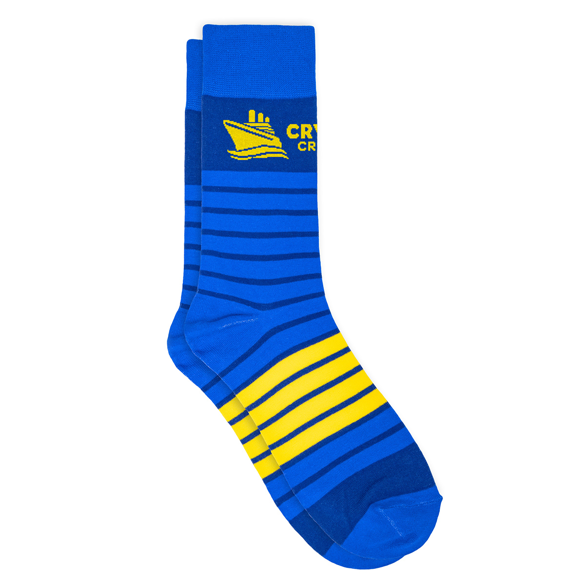 Two Color Stripes Simpler Socks