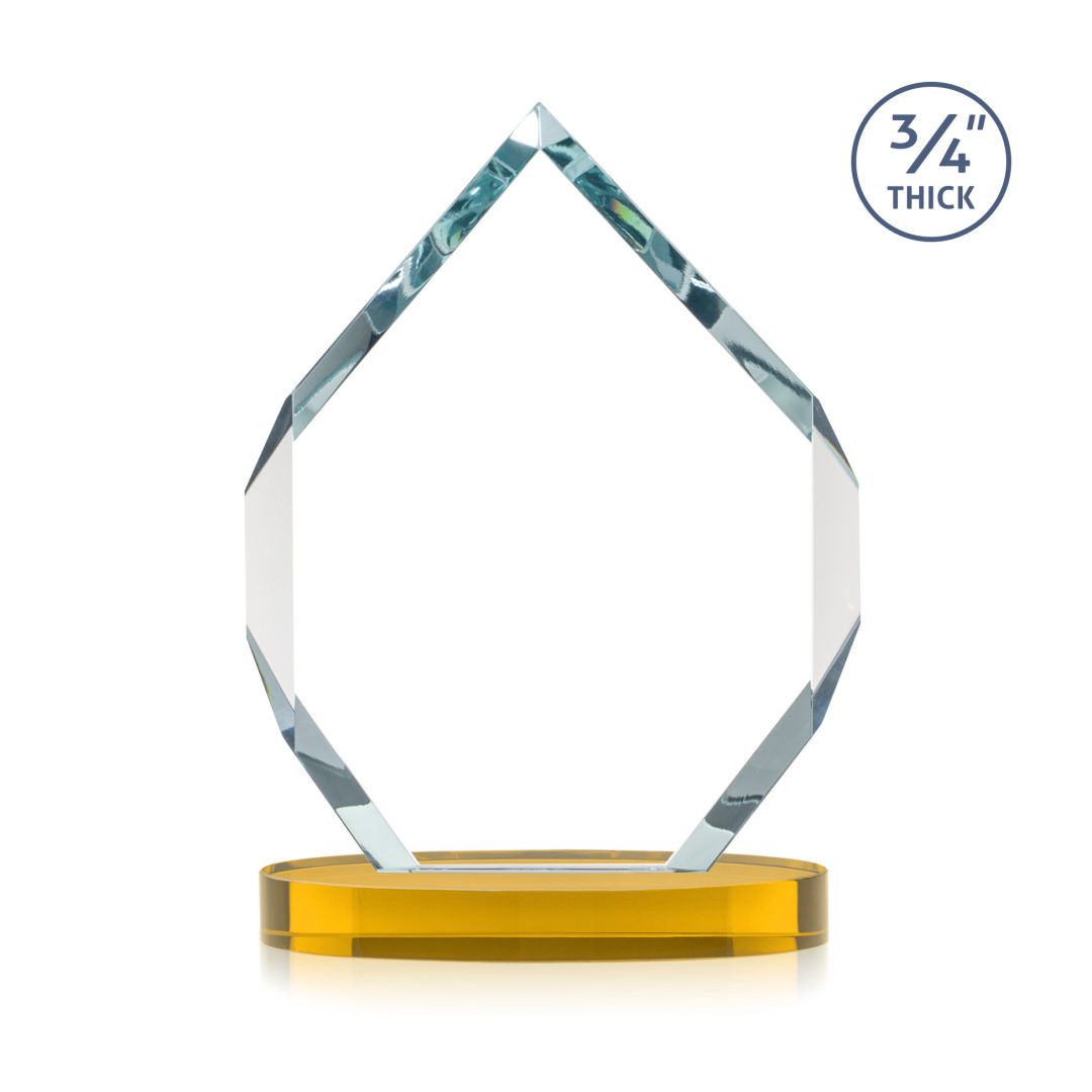 Royal Diamond Award on Alberton Base - Amber 8