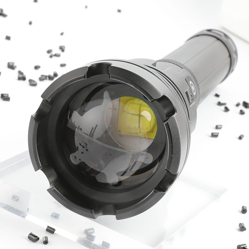 Custom Rechargeable Zoomable Flashlights 5