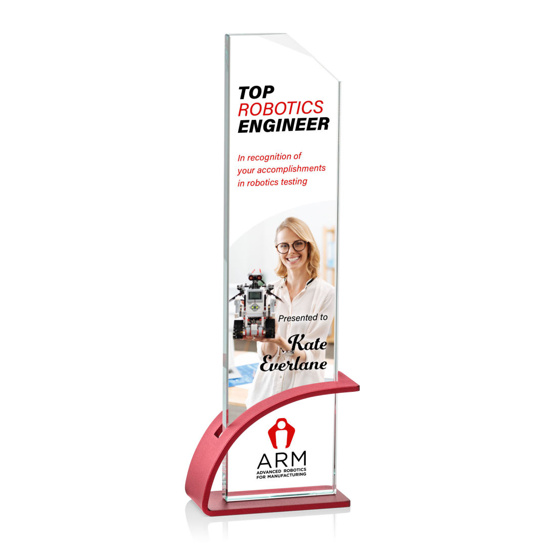 Barton VividPrint™ Award - Red 3