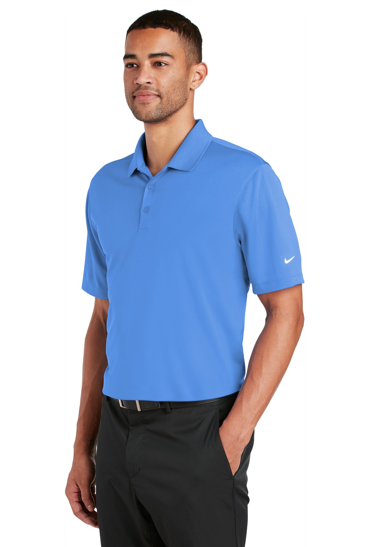 Nike Dri-FIT Classic Fit Players Polo with Flat Knit Collar. 838956 29