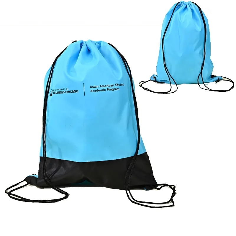 Custom Polyester Drawstring Backpack 5