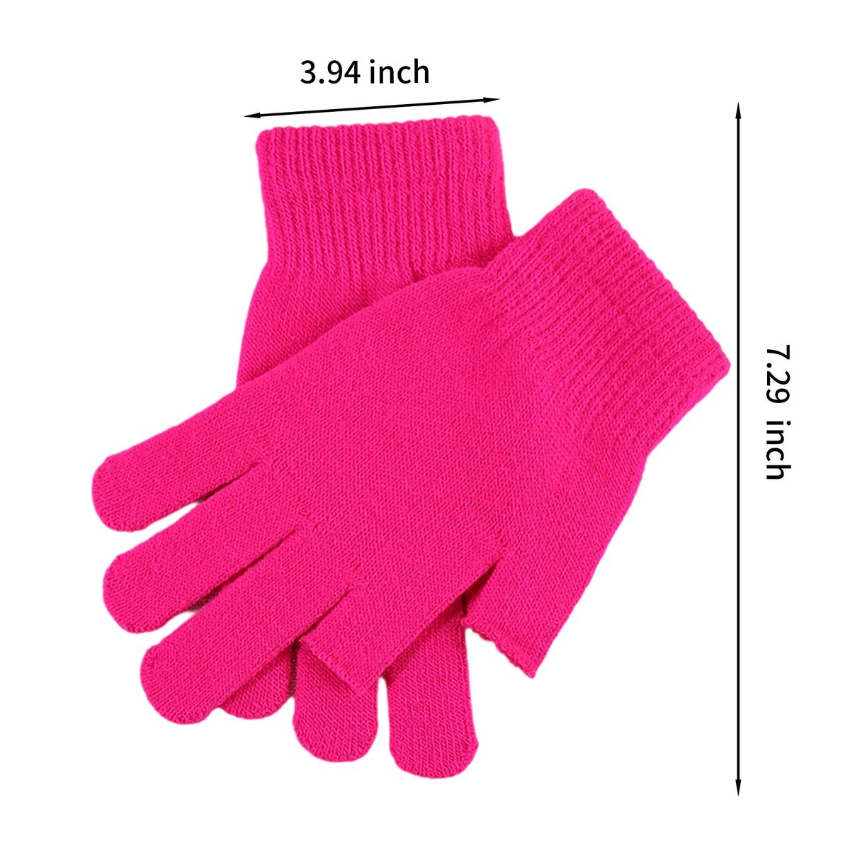 Acrylic Fingerless Gloves for Texting in Cold 4
