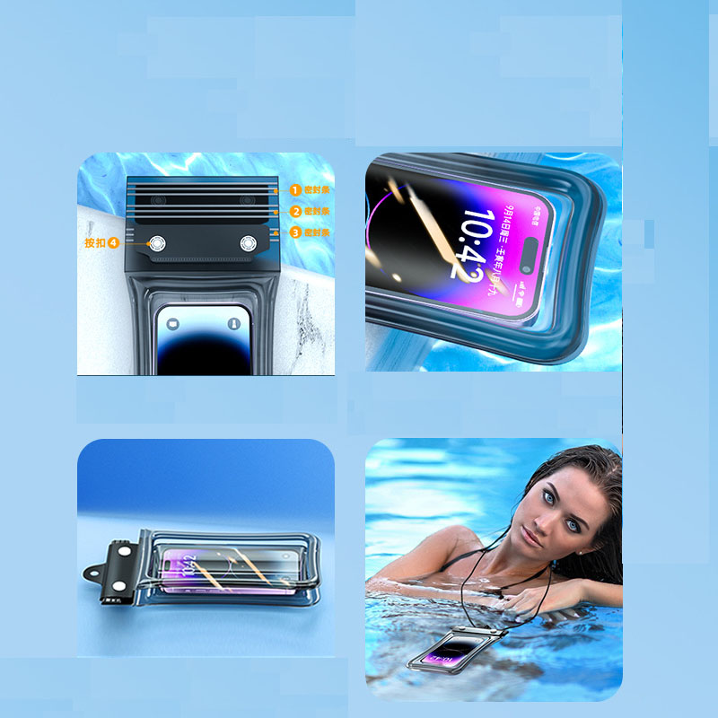 Triple Fold Waterproof Phone Case 4