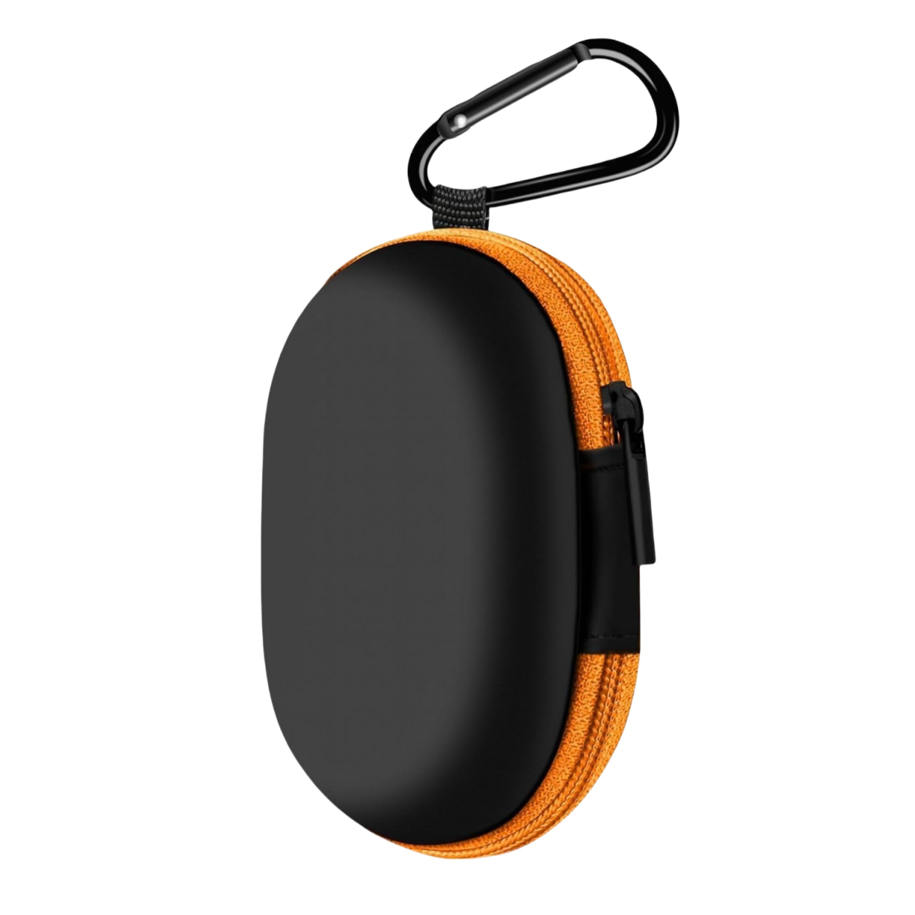 Portable Oval EVA Storage Pouch Bag with Carabiner 5