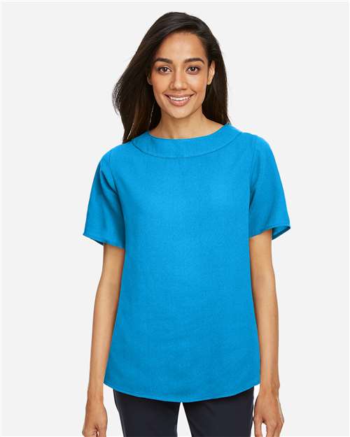 Women's Perfect Fit™ Boat Neck Blouse - DP613W 9