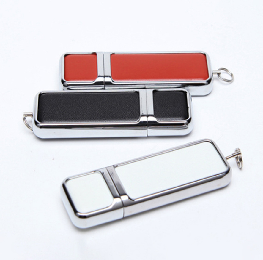 Waterproof USB Flash Drive with Leather Cover 4