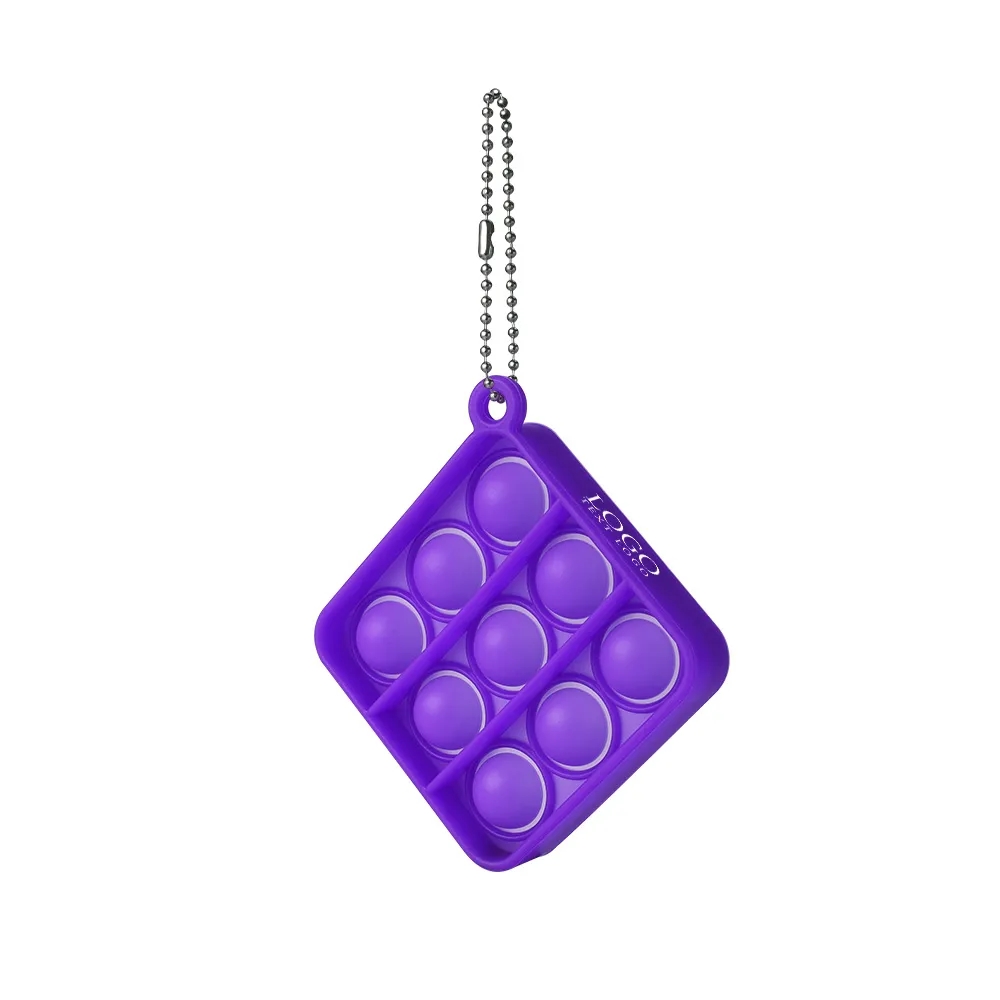 Mini Push Pop Bubble Keychains 5