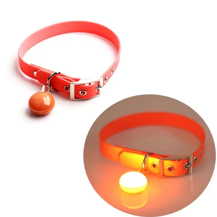 Clip-on Pet Collar Pendant Safety Light 3