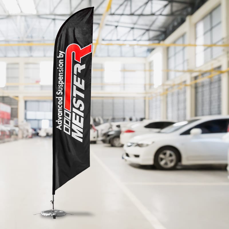 Custom 14' X 3' Large Feather Flags 39