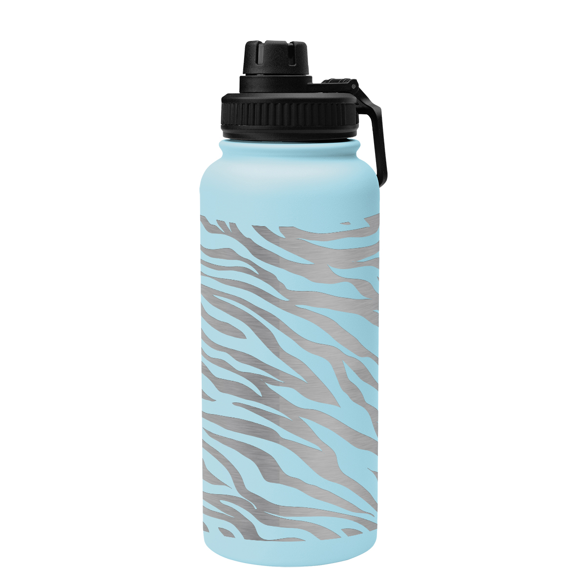 32 Oz. Full Laser Austin Recycled Stainless Steel Bottle 6