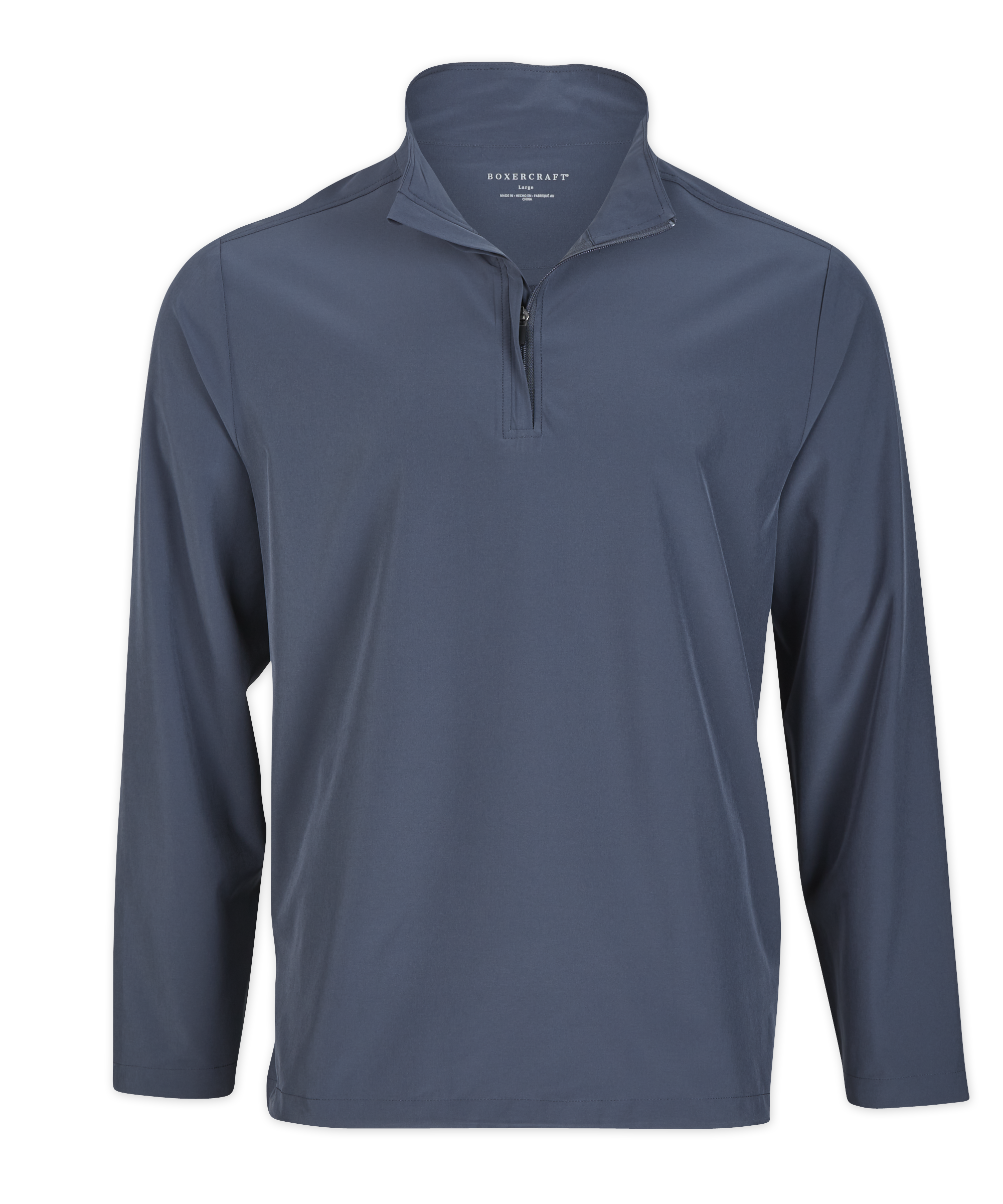 BOXERCRAFT MEN'S STRETCH WOVEN QTR ZIP 7