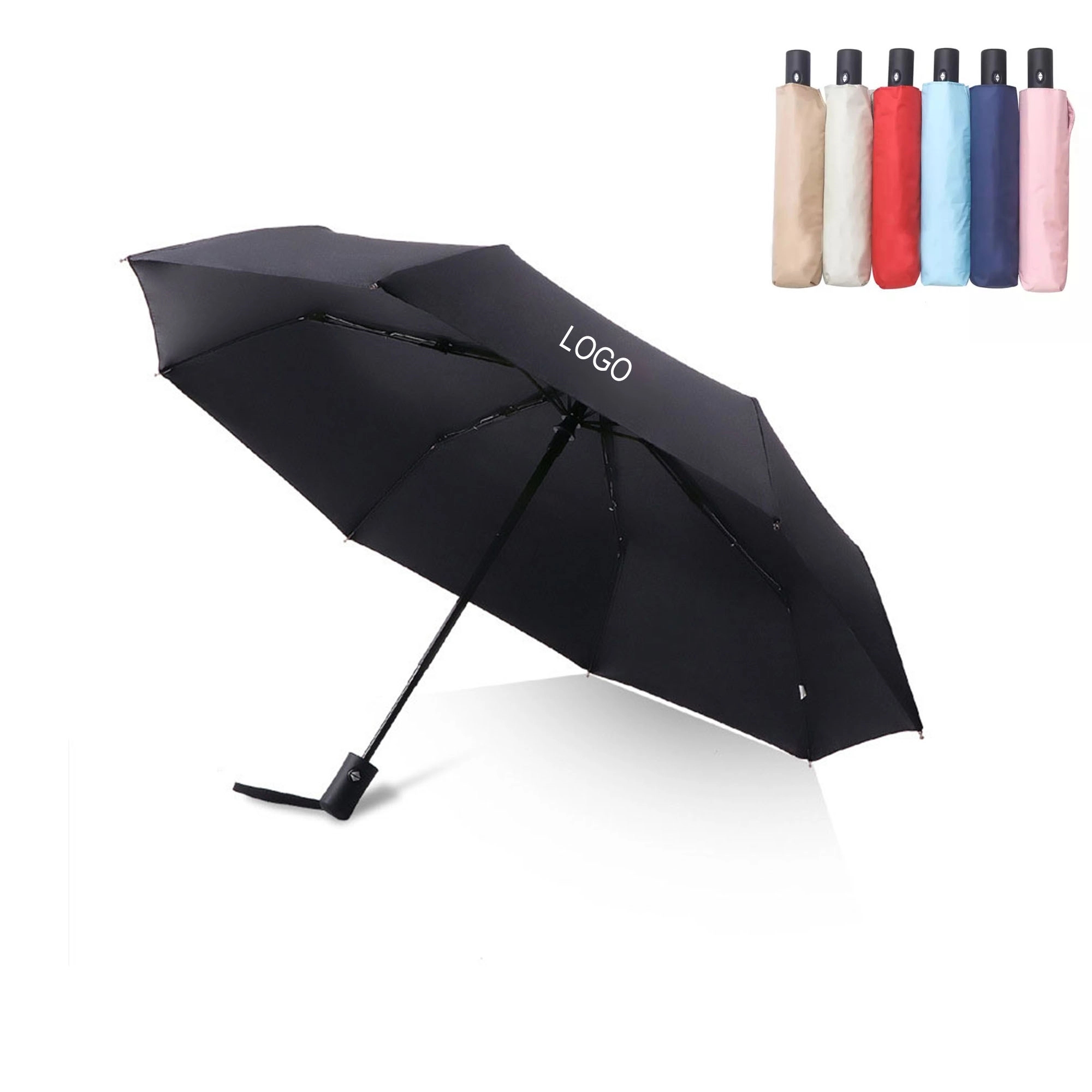Automatic Open Close Travel Folding Umbrella 3