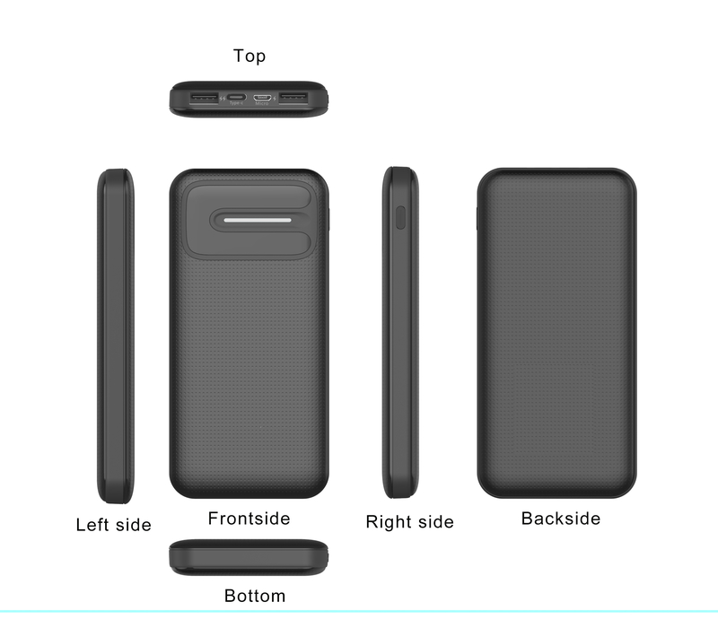 Portable Power Bank with Power Indicator 1