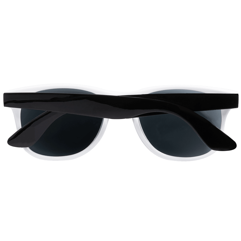 Custom White Frame Plastic Sunglasses 23