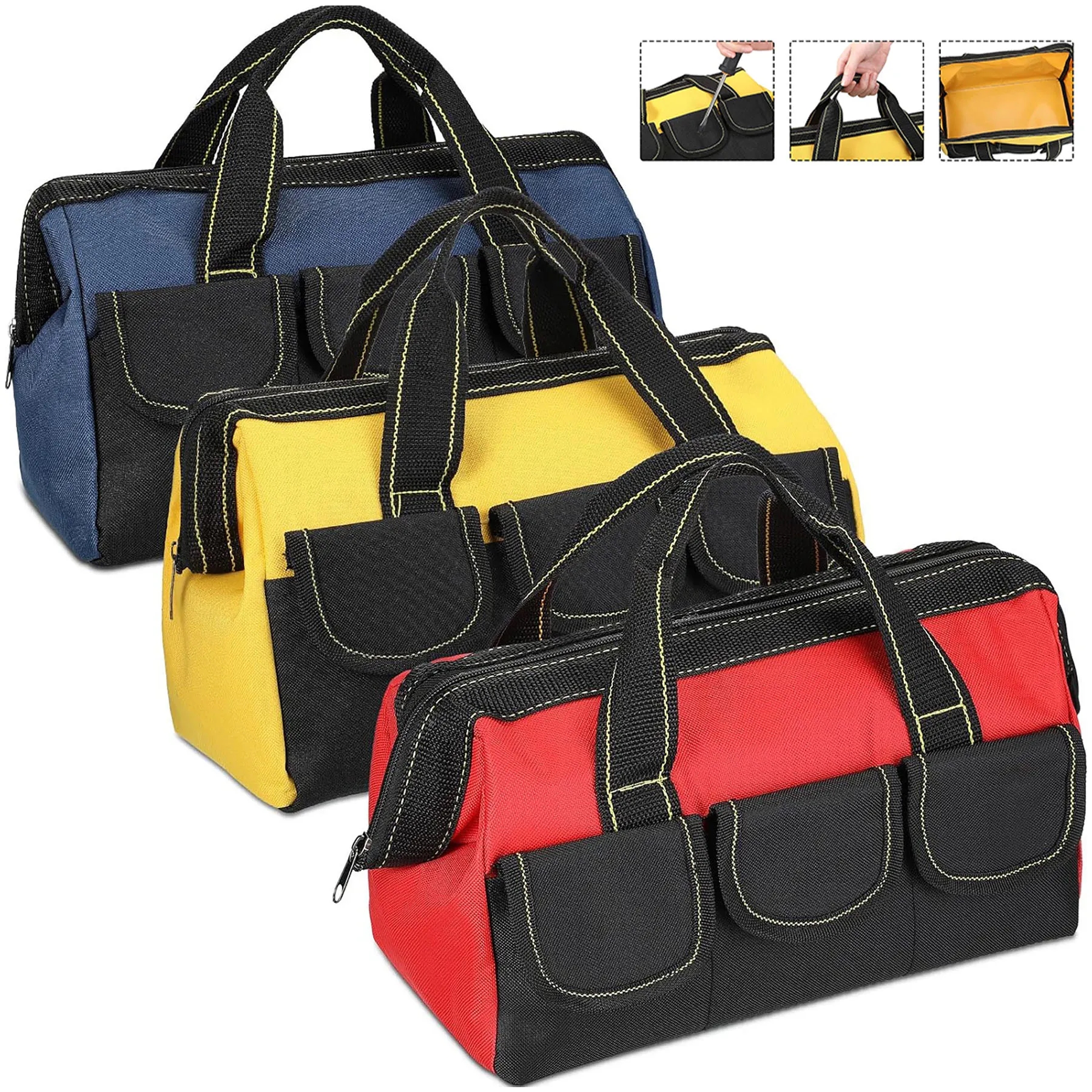 Tool Bag Tote for Men Women Heavy Duty 8