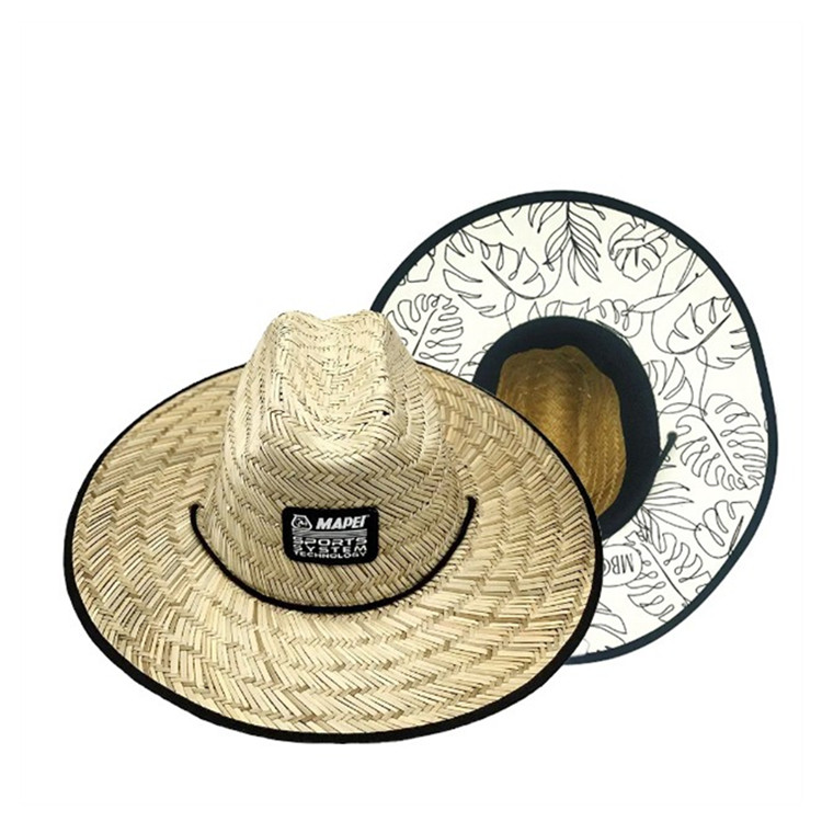 Lifeguard Raffia Straw Hat 2
