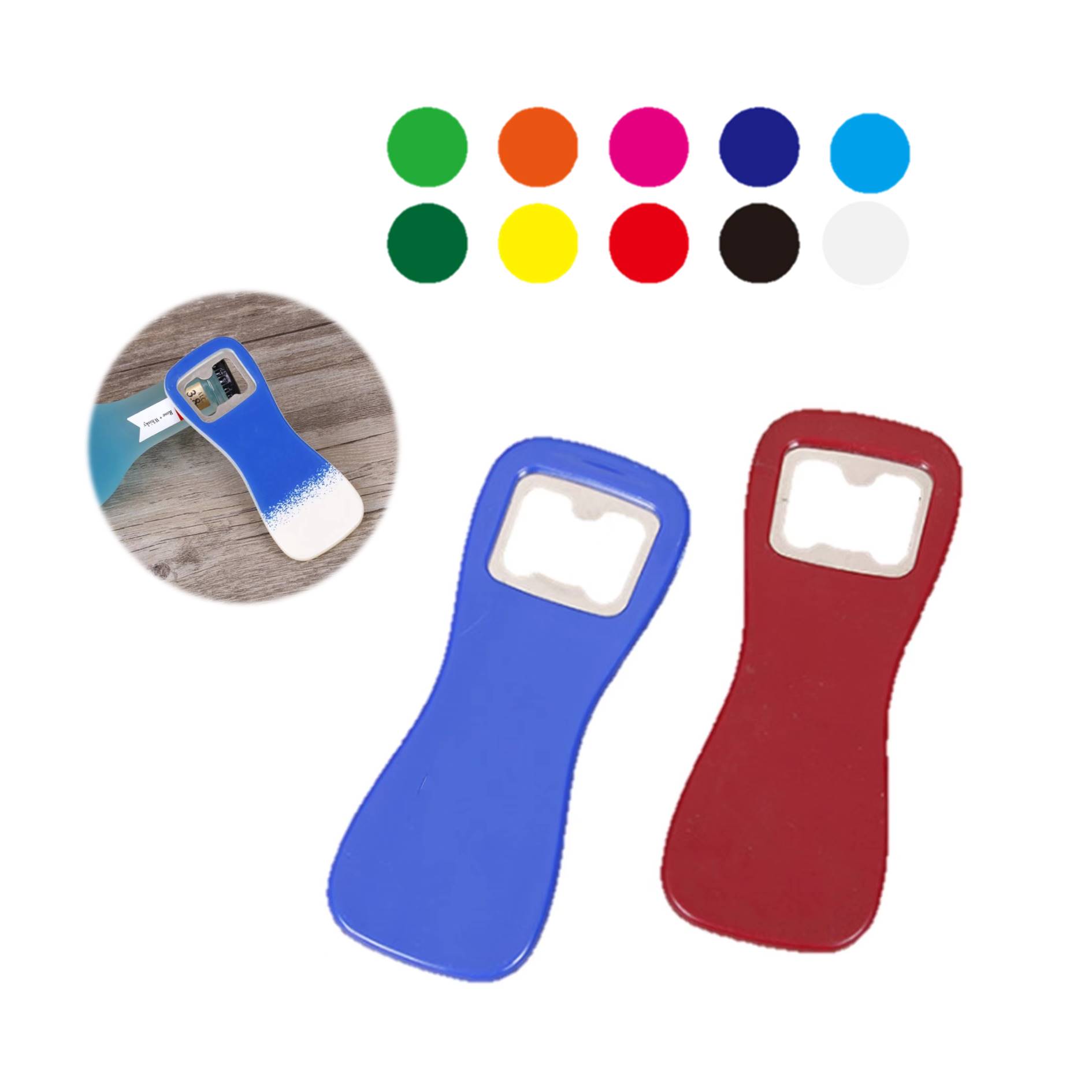 Custom Plastic Bottle Opener 2