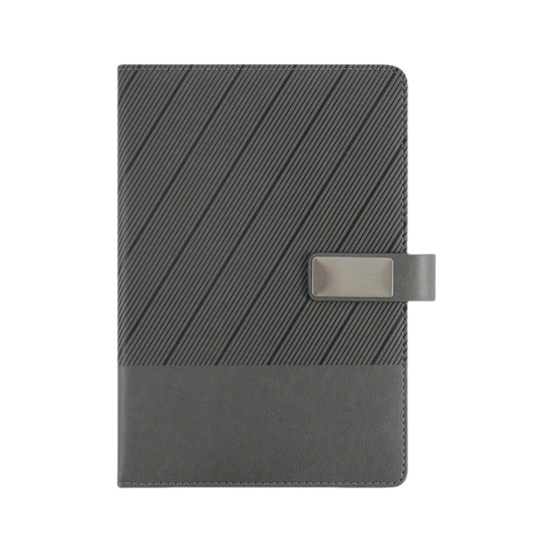 A5 Twill Notebook with Snap Button 2